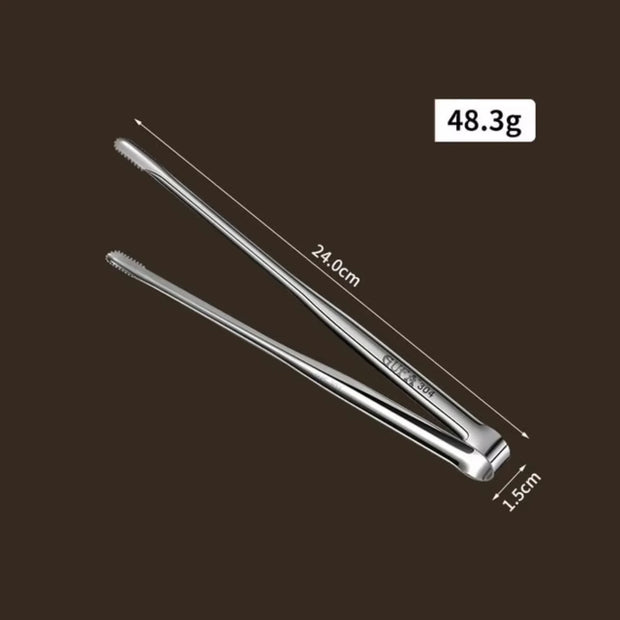 304 Stainless Steel BBQ Grill Tongs Clip