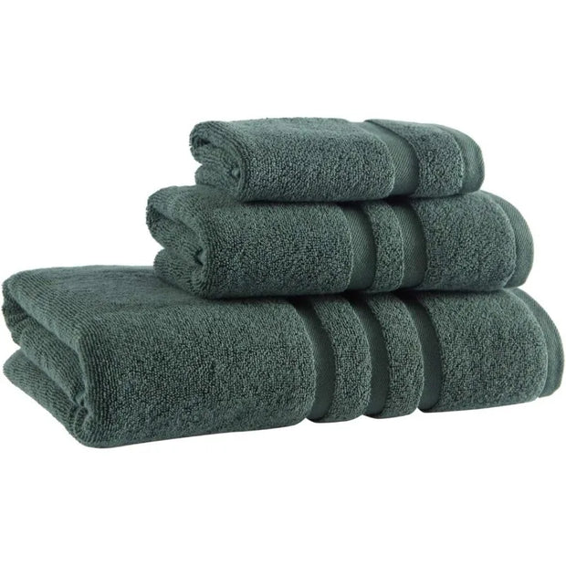 Turkish Cotton Dark Green 6-Piece Towel Set
