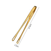 Stainless Steel Kitchen BBQ Food Tongs Set