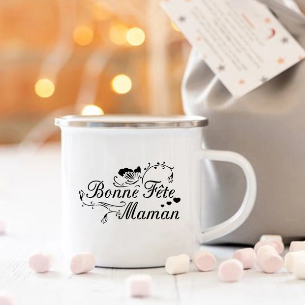 Happy Mother’s Day Enamel Coffee Mug