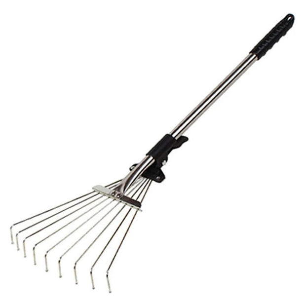Adjustable Telescopic Garden Leaf Rake