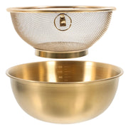 2pcs Stainless Steel Mixing Bowl
