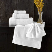 2PCS Large Cotton White Bath Towels