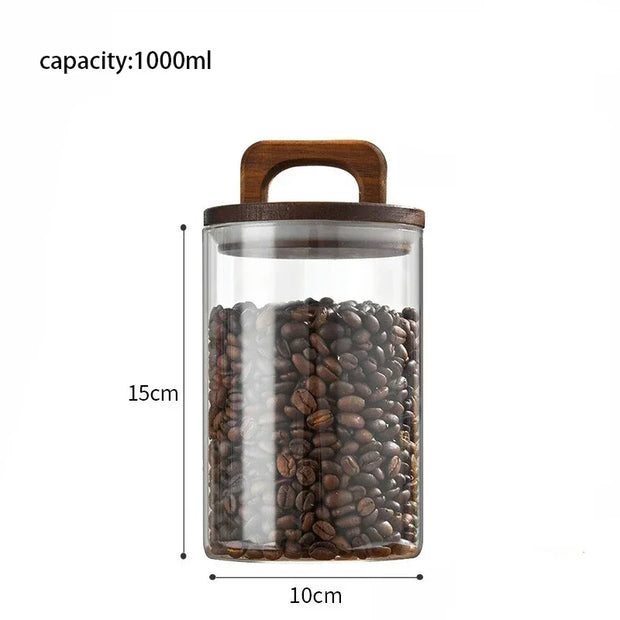 Korean Style Glass Sealed Storage Jar