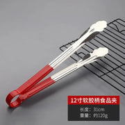 Stainless Steel Long Multi-Purpose Food Tongs