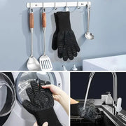 BBQ Heat-Resistant Silicone Oven Gloves
