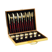 Stainless Steel Dinnerware Set – 6-Person Flatware Gift Box