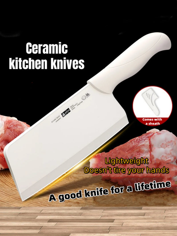 Premium Ceramic Kitchen Knife – 17.5cm Blade with Ergonomic Handle