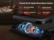 Electric home treadmill for cardio training use.