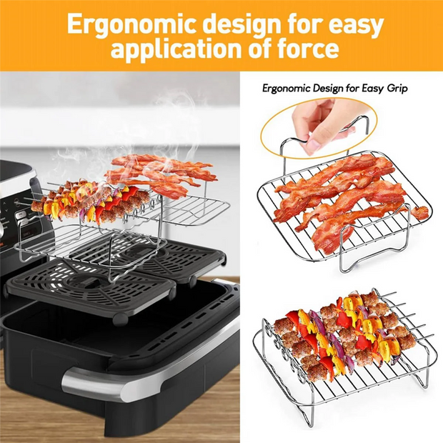 2PCS Air Fryer Rack