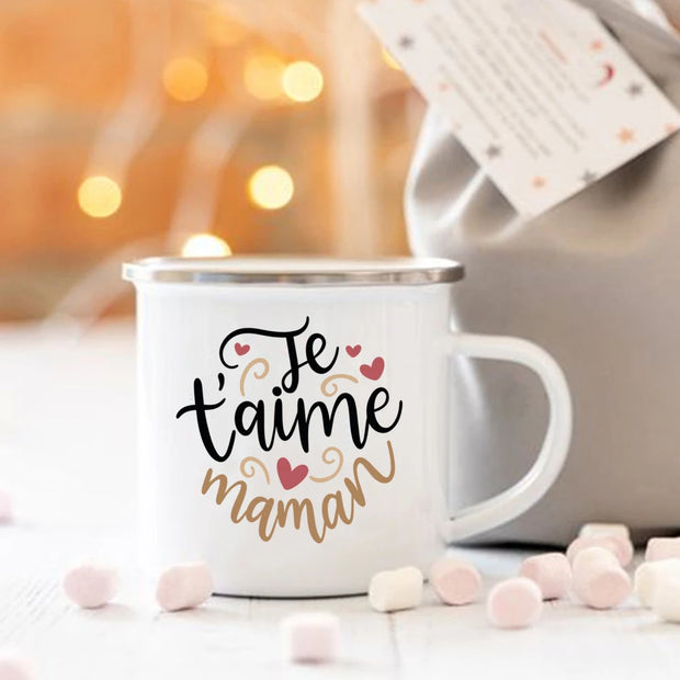 Happy Mother’s Day Enamel Coffee Mug