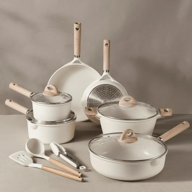 Die Cast Aluminum Nonstick Granite Cookware Set