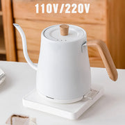 800ml Gooseneck Electric Kettle 1000W Stainless Steel