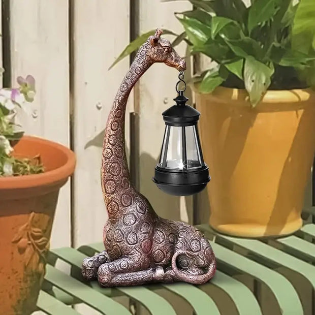 Giraffe Solar Garden Light