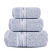 Thick 100% Cotton Absorbent Bath Towel Set