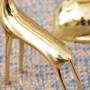 Brass Deer Statue Light Luxury Home Décor