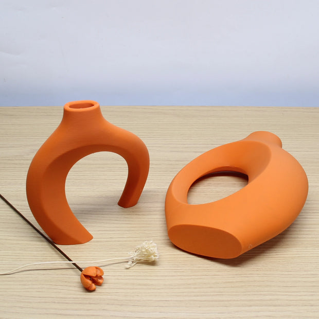2-Piece Bohemian Vase Set