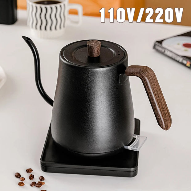 800ml Gooseneck Electric Kettle 1000W Stainless Steel