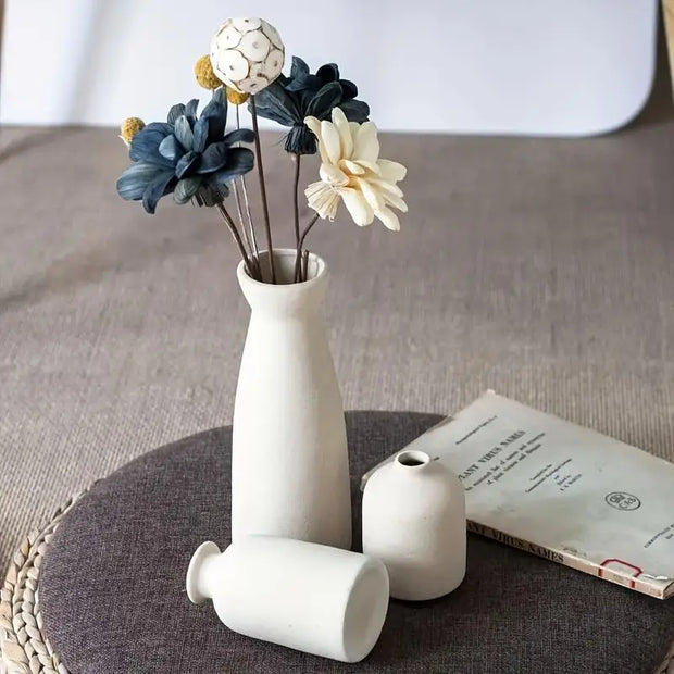 3PCS Bohemian Ceramic Vase Set