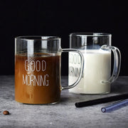 Nordic Heat-Resistant Glass Milk Coffee Office Cup