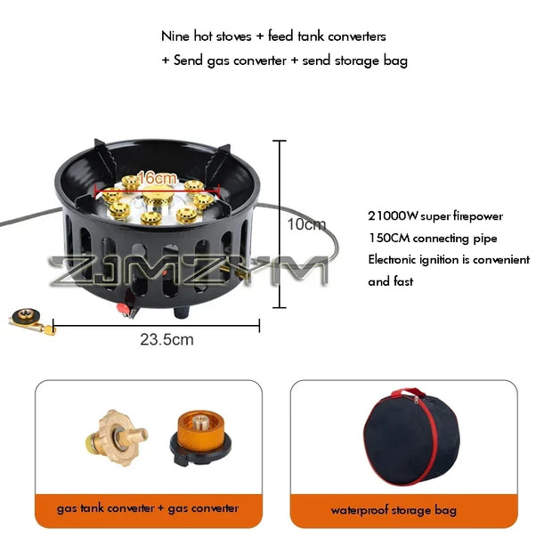 Outdoor Gas Stove with Electronic Ignition