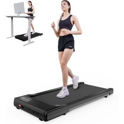 3‑in‑1 Under Desk Walking Pad Treadmill – 2.5HP, 300lb Capacity