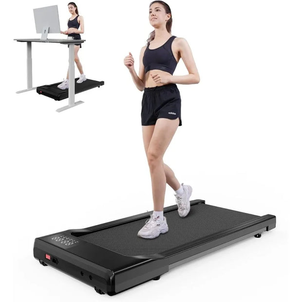 3‑in‑1 Under Desk Walking Pad Treadmill – 2.5HP, 300lb Capacity
