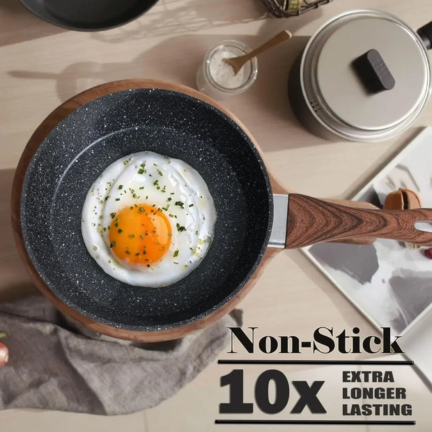 Granite Nonstick Induction Cookware Set 12-Piece Kitchen