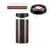 Vacuum Sealed Glass Storage Jar