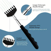 Extendable Stainless Steel Telescopic Back Scratcher