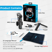 Handheld 3-Axis Gimbal Stabilizer for Smartphones