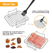 2PCS Air Fryer Rack