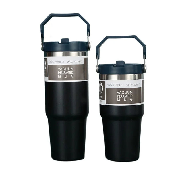 Stainless Steel Thermos Travel Cup Hot Cold Insulated