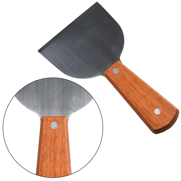 Stainless Steel Steak Spatula with Wooden Handle