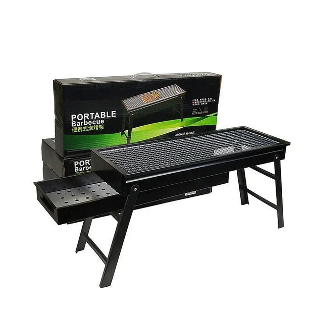 Folding Charcoal BBQ Grill for Outdoor Camping
