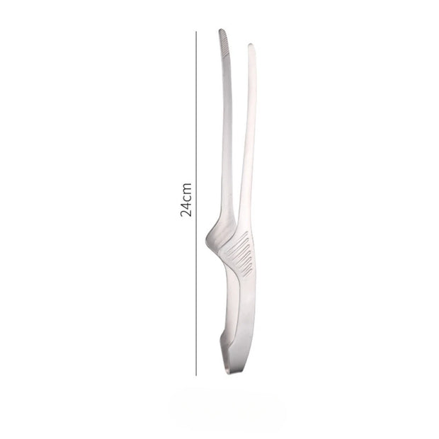 304 Stainless Steel Long Handle BBQ Tongs