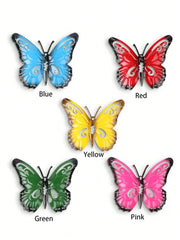 5pcs Metal Butterfly Wall Decor