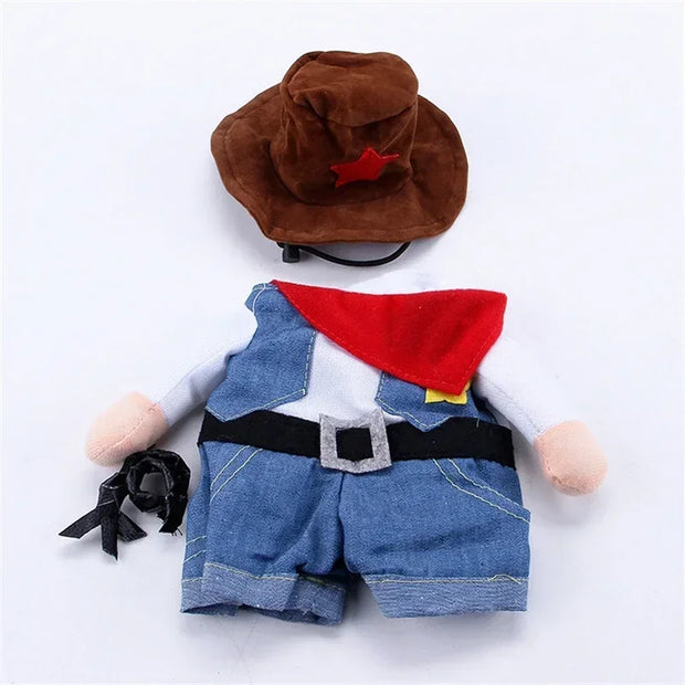 Funny Pet Cowboy Costume