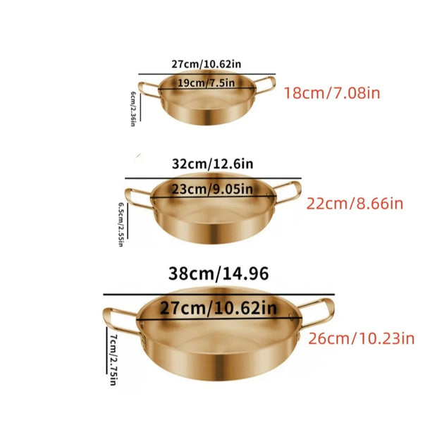 Stainless Steel Saucepan with Handle — Versatile