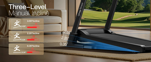 Foldable Electric Treadmill – 3.0HP