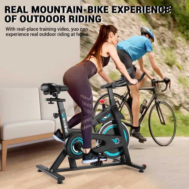 Indoor Exercise Bike, Magnetic Resistance, Quiet, Adjustable