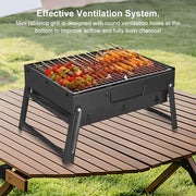 Portable Stainless Steel Charcoal Grill