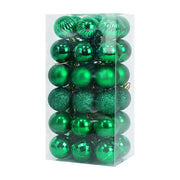 36pcs 4cm Christmas Tree Hanging Ornaments
