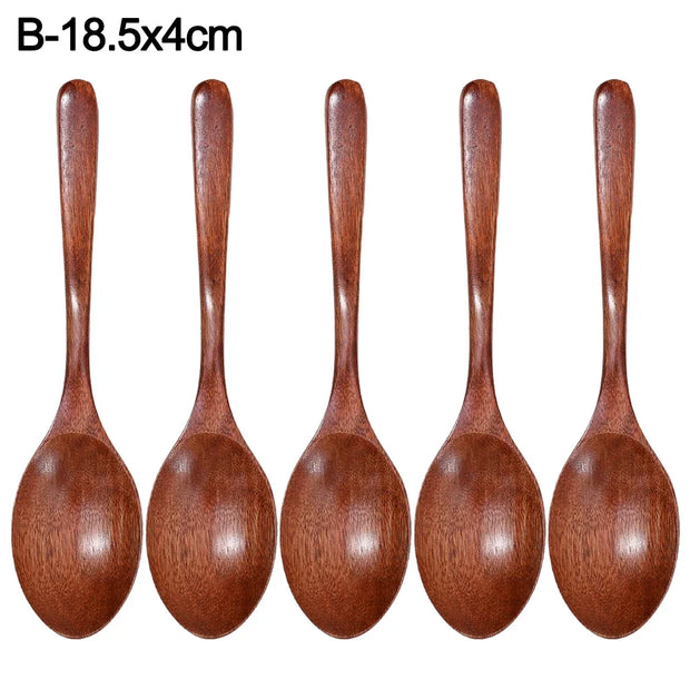 Natural Wooden Spoons – Multiple Sizes & Quantities