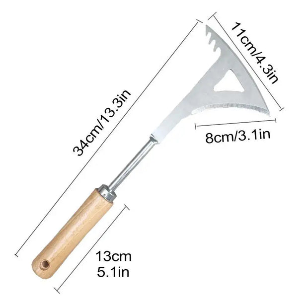 Manual Crack Weeder Garden Weed Removal Tool