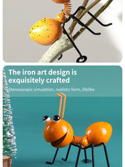 Creative Iron Ant Garden Ornament