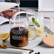 Nordic Heat-Resistant Glass Milk Coffee Office Cup