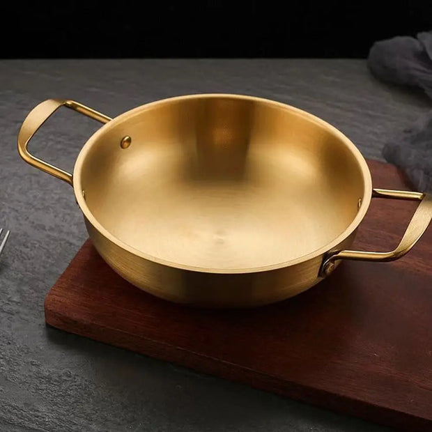 Stainless Steel Seafood Pot – Induction & Gas Compatible