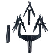 2 in 1 Garden Soil Scarifier Rotary Cultivator Tool