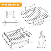 2PCS Air Fryer Rack